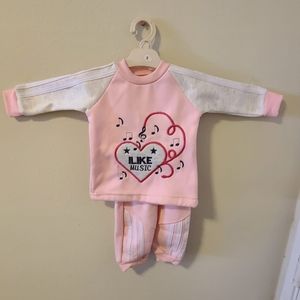 Toddler girl pj set
